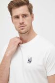 Бавовняна футболка Pepe Jeans Walter колір білий візерунок Бавовняна футболка Pepe Jeans Walter колір білий візерунок