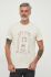 Бавовняна футболка Pepe Jeans чоловічий колір бежевий з принтом (3619465)