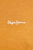 Футболка Pepe Jeans Nouvel чоловіча колір помаранчевий однотонний Футболка Pepe Jeans Nouvel чоловіча колір помаранчевий однотонний