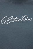 Бавовняна футболка G-Star Raw з аплікацією колір блакитний (3439785) Бавовняна футболка G-Star Raw з аплікацією колір блакитний (3439785)