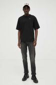 Бавовняна футболка G-Star Raw колір чорний однотонний (3439798)