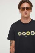 Бавовняна футболка PS Paul Smith колір чорний з принтом (3459915) Бавовняна футболка PS Paul Smith колір чорний з принтом (3459915)