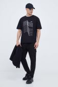 Футболка Boss Green BOSS GREEN чоловіча колір чорний з принтом (3499447)