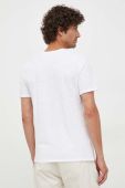 Бавовняна футболка Sisley колір білий однотонний (3439843) Бавовняна футболка Sisley колір білий однотонний (3439843)