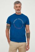 Бавовняна футболка Tommy Hilfiger з принтом колір блакитний (3494070) Бавовняна футболка Tommy Hilfiger з принтом колір блакитний (3494070)