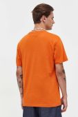 Бавовняна футболка Tommy Jeans колір помаранчевий з принтом