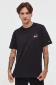 Бавовняна футболка Tommy Jeans колір чорний з принтом (3534921) Бавовняна футболка Tommy Jeans колір чорний з принтом (3534921)