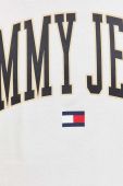 Бавовняна футболка Tommy Jeans колір бежевий з принтом (3543036) Бавовняна футболка Tommy Jeans колір бежевий з принтом (3543036)