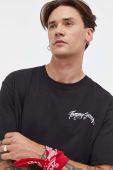Бавовняна футболка Tommy Jeans чоловічий колір чорний з принтом (3633689) Бавовняна футболка Tommy Jeans чоловічий колір чорний з принтом (3633689)
