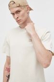 Бавовняна футболка Tommy Jeans колір бежевий з аплікацією (3558921) Бавовняна футболка Tommy Jeans колір бежевий з аплікацією (3558921)