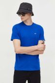 Бавовняна футболка Tommy Jeans однотонний колір блакитний (3543077)