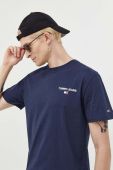 Бавовняна футболка Tommy Jeans колір синій з принтом (3558962) Бавовняна футболка Tommy Jeans колір синій з принтом (3558962)