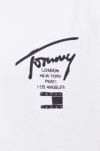 Бавовняна футболка Tommy Jeans колір білий з принтом (3558978) Бавовняна футболка Tommy Jeans колір білий з принтом (3558978)