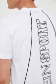 Бавовняна футболка PLEIN SPORT колір білий з принтом (3375546)