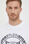 Бавовняна футболка PLEIN SPORT колір білий з принтом (3565007) Бавовняна футболка PLEIN SPORT колір білий з принтом (3565007)