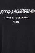 Футболка Karl Lagerfeld чоловічий колір чорний з принтом (3639527) Футболка Karl Lagerfeld чоловічий колір чорний з принтом (3639527)