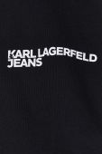 Бавовняна футболка Karl Lagerfeld Jeans колір чорний з принтом (3490764) Бавовняна футболка Karl Lagerfeld Jeans колір чорний з принтом (3490764)