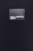 Бавовняна футболка Karl Lagerfeld Jeans колір чорний з принтом (3565040) Бавовняна футболка Karl Lagerfeld Jeans колір чорний з принтом (3565040)