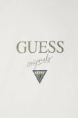 Бавовняна футболка Guess Originals колір бежевий з принтом (3488505) Бавовняна футболка Guess Originals колір бежевий з принтом (3488505)