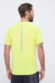 Тренувальна футболка Under Armour Tech колір зелений з принтом