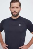 Тренувальна футболка Under Armour Tech колір чорний з принтом
