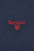 Бавовняна футболка Barbour колір синій однотонний (3494094)