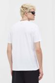 Бавовняна футболка HUGO колір білий з принтом (3508761) Бавовняна футболка HUGO колір білий з принтом (3508761)