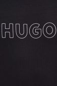 Футболка лаунж HUGO колір чорний з принтом Футболка лаунж HUGO колір чорний з принтом