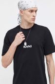 Бавовняна футболка Karl Kani чоловічий колір чорний з принтом