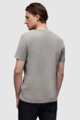 Футболка AllSaints MD095Z OSSAGE SS CREW чоловіча колір сірий однотонна Футболка AllSaints MD095Z OSSAGE SS CREW чоловіча колір сірий однотонна