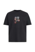 Футболка AllSaints MG073Z AMULET SS CREW чоловіча колір чорний Футболка AllSaints MG073Z AMULET SS CREW чоловіча колір чорний