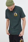 Бавовняна футболка Vans чоловічий колір зелений з принтом (3681629) Бавовняна футболка Vans чоловічий колір зелений з принтом (3681629)