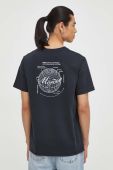 Бавовняна футболка Mercer Amsterdam колір чорний з принтом (3583452) Бавовняна футболка Mercer Amsterdam колір чорний з принтом (3583452)