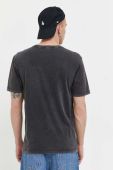 Бавовняна футболка Vertere Berlin колір чорний меланж Бавовняна футболка Vertere Berlin колір чорний меланж