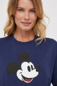 Бавовняна футболка United Colors of Benetton DISNEY колір синій з принтом Бавовняна футболка United Colors of Benetton DISNEY колір синій з принтом