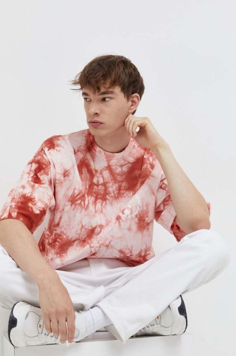 Бавовняна футболка Vertere Berlin колір рожевий з принтом Бавовняна футболка Vertere Berlin колір рожевий з принтом