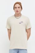 Бавовняна футболка Vertere Berlin колір бежевий з принтом (3639630) Бавовняна футболка Vertere Berlin колір бежевий з принтом (3639630)