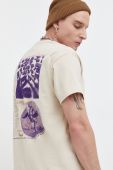 Бавовняна футболка Vertere Berlin колір бежевий з принтом (3639630) Бавовняна футболка Vertere Berlin колір бежевий з принтом (3639630)