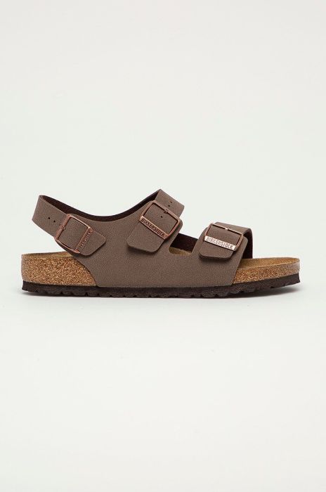 Birkenstock - Сандалі Milano Regular Width 634501-Mocca колір коричневий Birkenstock - Сандалі Milano Regular Width 634501-Mocca колір коричневий