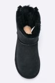 Зимове взуття UGG Mini Bailey Bow Ii колір чорний Зимове взуття UGG Mini Bailey Bow Ii колір чорний