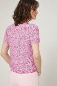 Блузка Medicine жіноча колір рожевий принт квіти