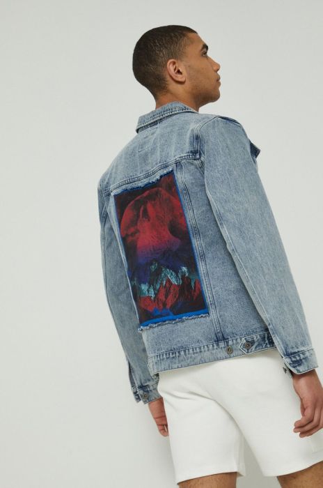 Джинсова куртка Medicine чоловіча перехідна колір блакитний (2173171) Джинсова куртка Medicine чоловіча перехідна колір блакитний (2173171)