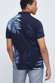 Поло Medicine чоловіче колір синій візерунок