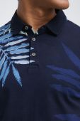 Поло Medicine чоловіче колір синій візерунок