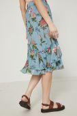 Спідниця Medicine колір бірюзовий midi розкльошена (2173196) Спідниця Medicine колір бірюзовий midi розкльошена (2173196)
