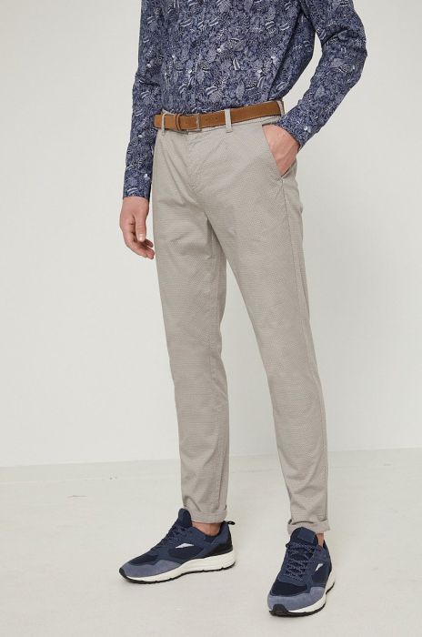 Штани Medicine чоловічі колір сірий прямі Штани Medicine чоловічі колір сірий прямі