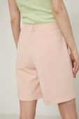 Шорти Medicine жіночі колір рожевий однотонні висока посадка Шорти Medicine жіночі колір рожевий однотонні висока посадка