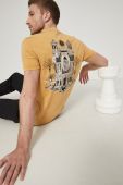 Бавовняна футболка Medicine колір жовтий з принтом (2050020) Бавовняна футболка Medicine колір жовтий з принтом (2050020)