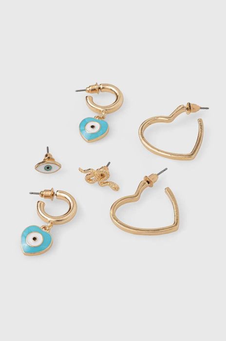 Сережки Medicine 3-pack колір золотий (3187288) Сережки Medicine 3-pack колір золотий (3187288)