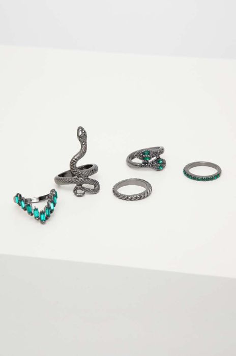 Персні Medicine 5-pack колір чорний (3286783) Персні Medicine 5-pack колір чорний (3286783)